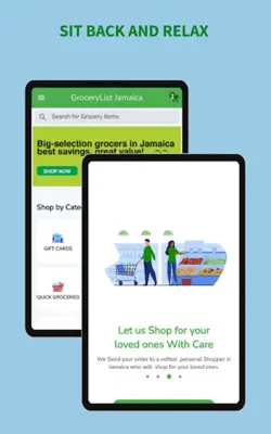 GroceryList Jamaica android App screenshot 1